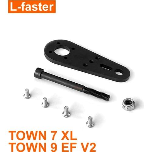 L-faster Town 9EF V2 Scooter Belt Drive Motor Bracket For 5065 Motor And 6374 Motor Aluminium Bracket