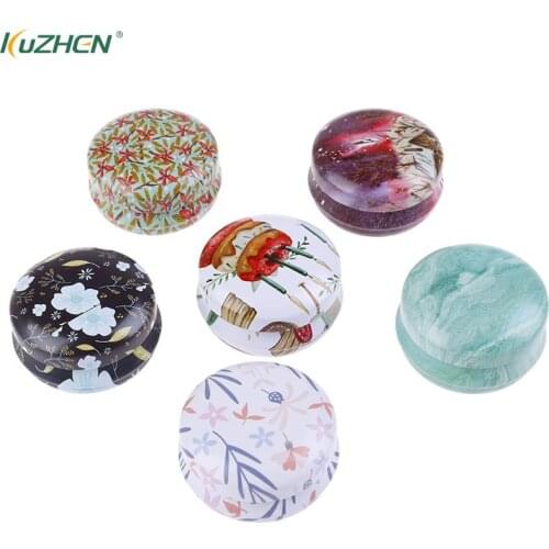 Mini Portable Tin Box Tablet Box Metal Round Pill Box Drug Holder Medicine Tablet Capsule Box Container Storage Travel