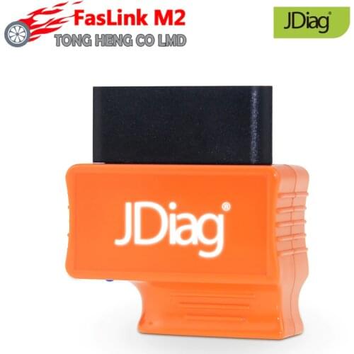 Original JDiag Faslink M2 OBDII Code Reader Automotive Diagnostic Scanner OBD2 Bluetooth 4.0 PK OBDLink