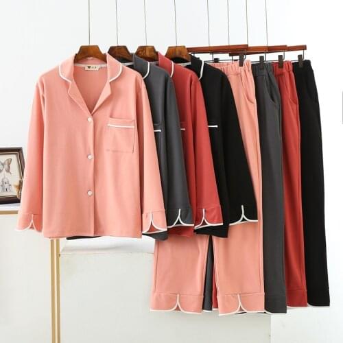 Velvet Women Pajamas Long Sleeve Home Suit Sleepwear Warm Pocket Lounge Wear Casual Female Set Autumn Winter Nightwear Pyjamas