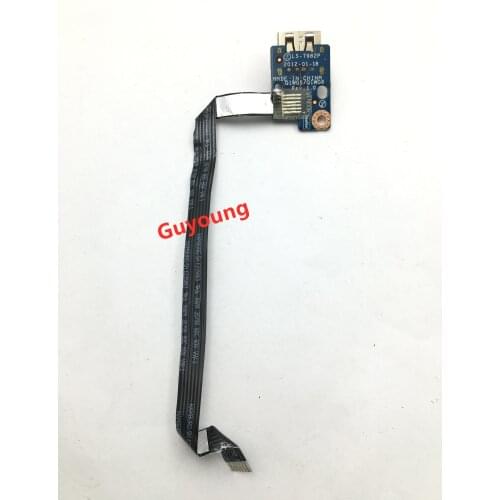 USB Port Board With Cable For Lenovo G580 G585 Series QIWG6 LS-7982P NBX00011N00 90200456
