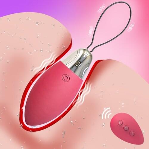 Portable Wireless Jump Egg Vaginal Shrink Massage Ball Vibrator for Women Clitoris Stimulator G- Spot Vibrating Egg Dildo Female