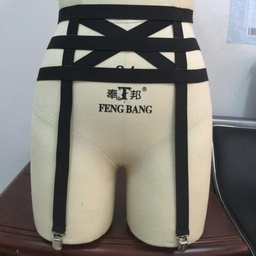 New Garters Gothic Harajuku garter belt body harness cosplay prom dresses bondage harness leg garter