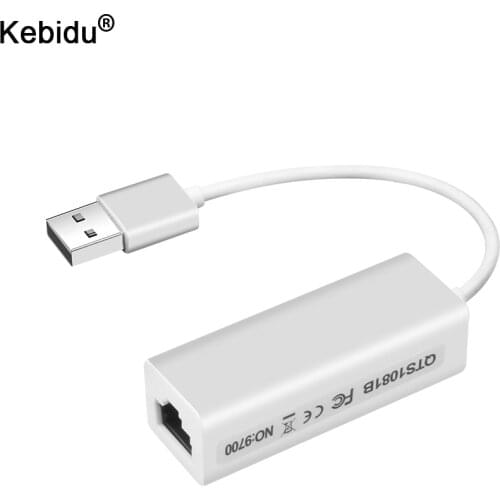 High speed USB to RJ45 USB 2.0 to High Speed Ethernet Network LAN Adapter Card 10Mbps Adapter for PC Laptop windows7 LAN adapter