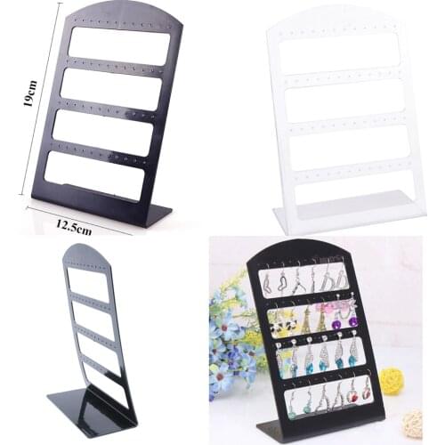 48 Holes Woman Plastic Jewelry Display For Earrings,Jewelry Boxes & Organizers, Jewelry Earring Display Board