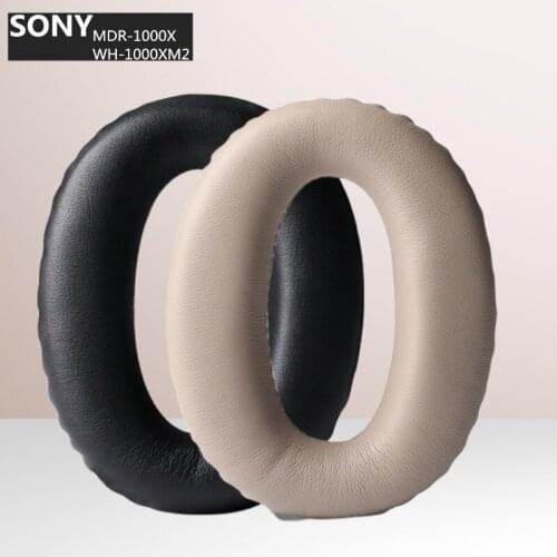Replacement Ear pads Cushion For SONY MDR-1000X WH-1000XM2 Wireless Headset Case Ultra-soft Protein Skin