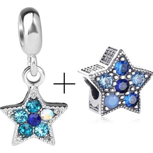 2Pcs/Lot Princess Tiana & the Frog Prince Charm Pendant Beads fit Brand Bracelet Necklaces For Women DIY Jewelry Accessories