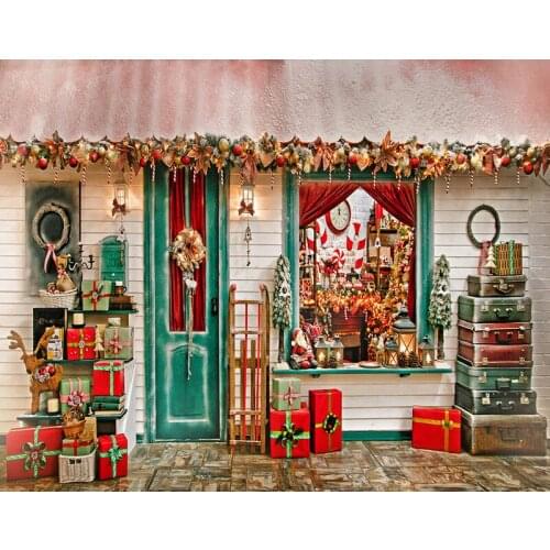 2020 Christmas photo backgrounds vinyl Fotografia kids new year photography backdrop for photo studio props Photophone S-2626