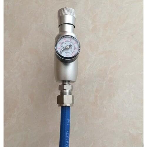 Free shipping Regulated CO2 Charger ,mini CO2 Regulator,Kegging Charger With Special Gas Hose Connector(No hose)