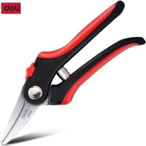 Deli Gardening Pruning Shears Scissors Grafting Tool Hand Gardening Plant Fruit Trees Flowers Branch Pruner Trimmer Tools