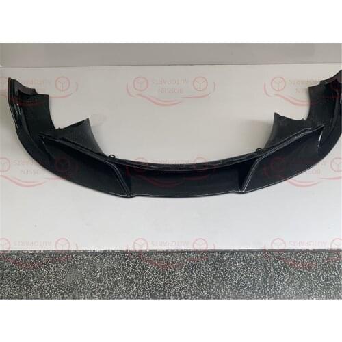 For McLaren 720s dry carbon fiber front lip front jaw body kit auto parts