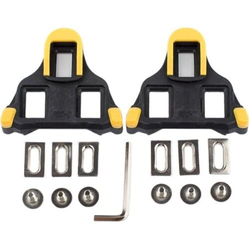 Road Bike Pedal Cleats SPD SL Cleat Set LOOK System Self-locking Pedal Cleats for Road Mountain Bike Accessories Gift Tools