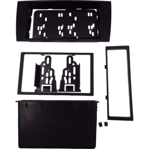 ITYAGUY 2 Din Car Radio fascia fit for JAGUAR X-type 2002-2008 S-type 2003-2008 Kit Trim Fascia Face Plate Frame Panel