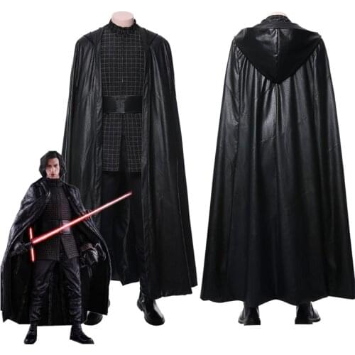 Skywalker General Hux Cosplay Costume Adult Star Uniform Wars Outfit Cloak Full Set Halloween Carnival