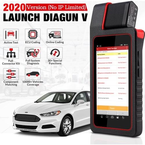 LAUNCH X431 Diagun V OBD2 Auto diagnostic tool full systemCode Reader scanner OBDII OBD Scan tool Update Online pk MK808 CRP909E