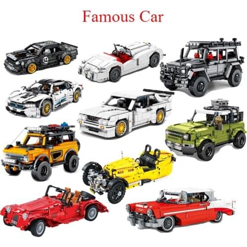 MOC 492pcs High-tech Creator City Supercar Racing Car Building Blocks Mechanical Racer Sports Vehicle Bricks Toys for Children