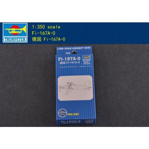 Trumpeter 06281 1/350 Scale German Fi-167A-0 Aircraft Assembly Model Kit