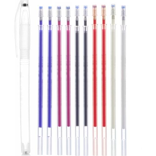 1Set Fabric Markers Pencil Fade Out Drawing Lines Disappearing Marker Pens Multi Purpose DIY Craft Sewing Accessories