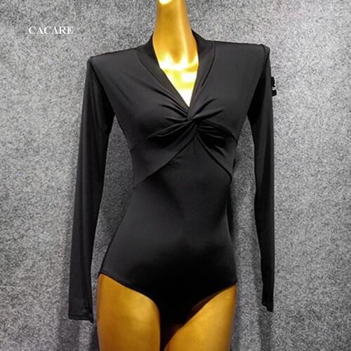 Leotard Bodysuit Skirt for Ballroom Dance Competition Dresses Waltz Tango Dance Dresses Standard Flamenco Costume Body D0768