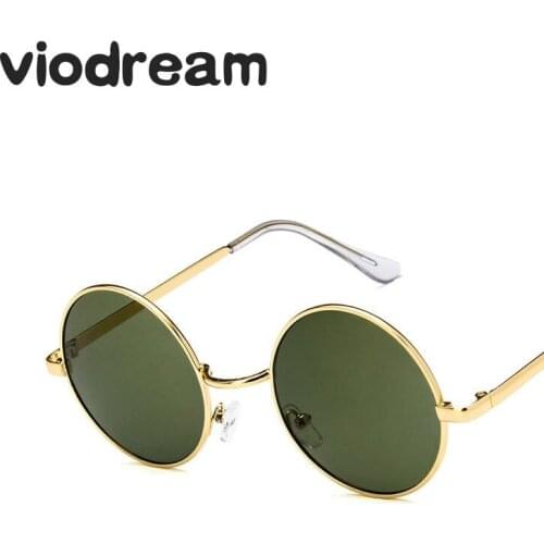Viodream Hip Hop Glasses Round Retro Fashionable Women Men Sunglasses Oculos De Sol Feminino Quadrado Masculino