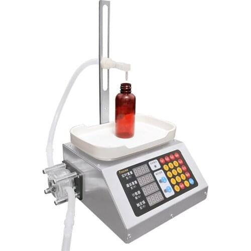 Large flow peristaltic pump canned essential oil liquid automatic CNC filling machine weighing quantitative filling machine