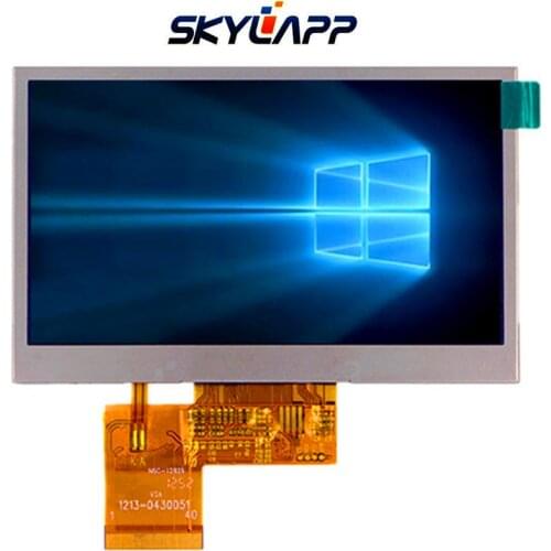 4.3"Inch Complete LCD Screen for HannStar HSD043I9W1-A00 -A01 GPS Display Panel TouchScreen Digitizer Repair Replacement