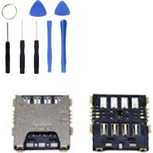 SIM Card Connector sim Socket Holder SIM Card Slot Socket Repair Kit Gift FOR Samsung NOTE 4 EDGE N915