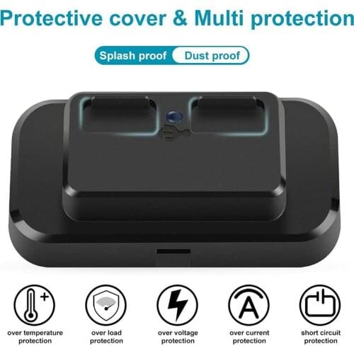 Dual USB Charger Socket 4.8A 12V-24V for Motorcycle Auto Truck ATV Boat Car RV Bus Power Adapter Outlet Dustproof