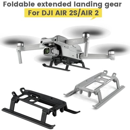 DJI Air 2S Landing Gear Foldable Expansion Landing Gear Landing Kit For DJI Mavic Air 2 Landing Gear Drone Accessories
