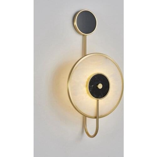 Modern abajur glass ball bedside dining room bedroom luminaria de parede lampara pared