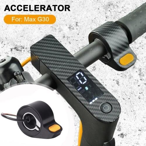 Universal Electric Scooter Throttle for Ninebot Max G30 Thumb Accelerator Finger Throttle Knob Parts Skateboard Accessories