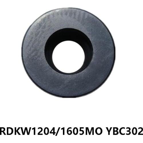 100% Original RDKW1204 RDKW1605 MO Carbide Inserts RDKW1204MO YBC302 RDKW1605MO YBC302 Turning Tools Lathe Cutter CNC Cutting