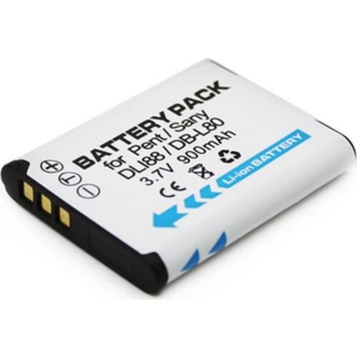 Battery Pack for Toshiba PX1686 PX1686E-1BRS and Toshiba Camileo BW10, SX500, SX900 Digital Camcorder