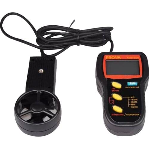 AVM-305 Anemometer Air Temperature Meter High Precision Digital Portable