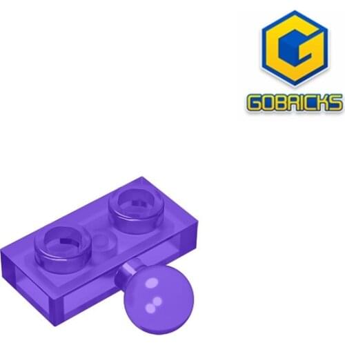 Gobricks GDS-849 Plate, Modified 1 x 2 with Tow Ball on Side compatible 14417 pieces of childrens toys