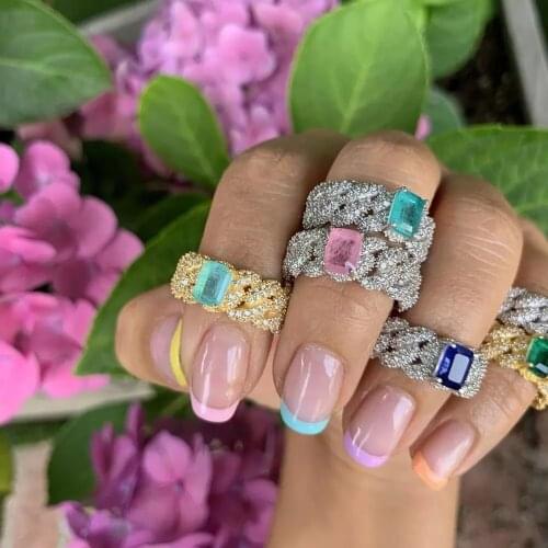 Кольца с кристаллами GIRLMIDNIGHT China At AliExpress