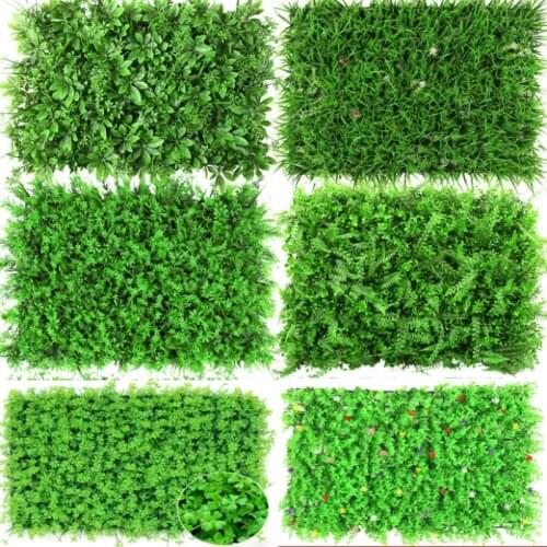 40x60cm Fake Plant Artificial Green Plant Wall Artificial Turf Moss Grass DIY Outdoor Home Store Background False Lawn Decor