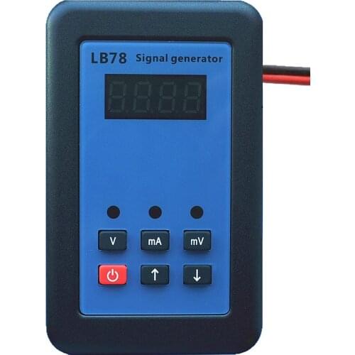 Resistance Current Voltmeter Signal Generator Source Process Calibrator 4-20mA/0-10V/mV LB78