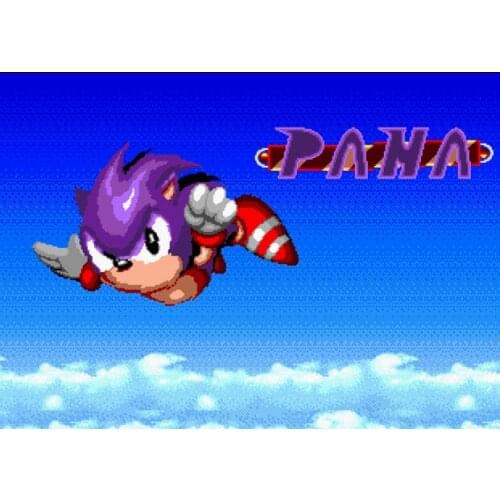 Pana Der Hejhog 16 Bit MD Game Card For Sega Mega Drive For Genesis