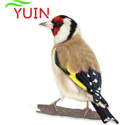 Cute Creative Birds Car Sticker Motorcycle Cars Accessories Animal Decals Fashion PVC Bumper Decoration Waterproof Decal 14*11cm
