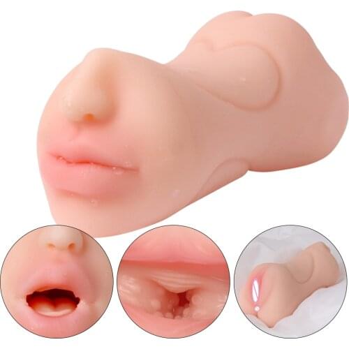 Male Masturbator Sexy Vagina For Men Masturbation Realistic Blow Job Pocket Pusssy Male Sex Toy Artificial Vagina Adult Products