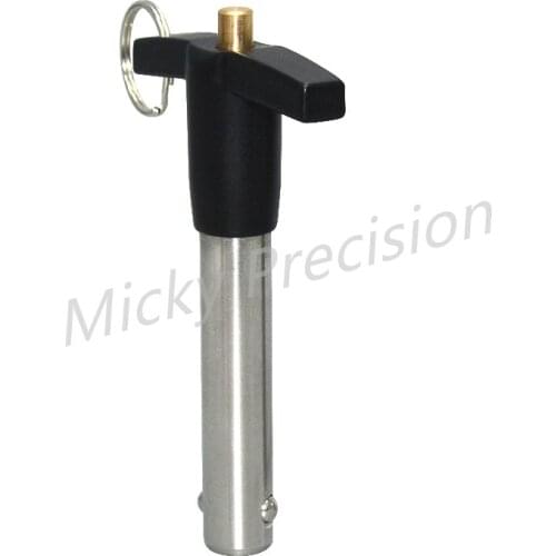 Stock Ball lock Pin T-handle Quick Release Pin safety pin diameter 5mm 6mm 8mm 10mm 12mm 16mm 20mm 25mm length10-100