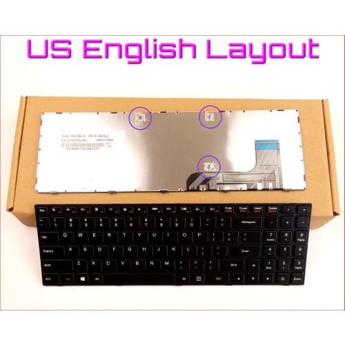 New Keyboard US English Version for Lenovo Ideapad 100-15 100-15IBY 100-15IB B50-10 PK131ER1A05 5N20h52634 9z. Laptop