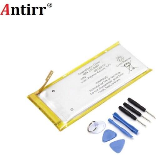 Antirr New 3.7V Li-ion Polymer Battery Replacement for iPod Nano 4 4th Gen Battery Free Tools