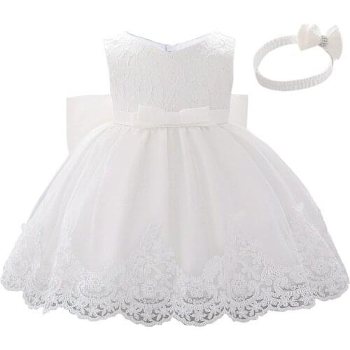 Original Zebra Remember newborn baby girls cute dress female infants big bowknot dresses children fashion lace mesh bubble dress