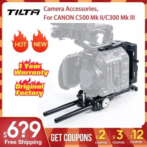 TILTA full cage kit for CANON C500 Mk II/C300 Mk III Professional camera kit camera accessories