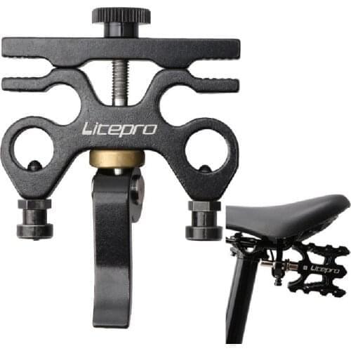 Quick Release Bike Pedal Holder Adapter For Brompton Folding Bike Saddle Pedals Mount For MKS EZY Aceoffix Bicycle Pedal