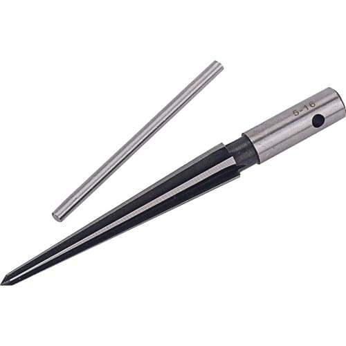 Hand Held Tapered Reamer Chamfer Reaming Guitar Woodworker Luthier Tool 5-16mm Pipe Chaser Reaming Tool