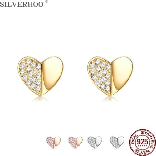 Women's Gold Earrings SILVERHOO China