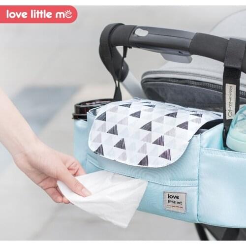 Love Little Me New Portable Diaper Bag Organizer Stroller Bag High Capacity Baby Nappy Bag Maternity Bag for Baby Care for Mom
